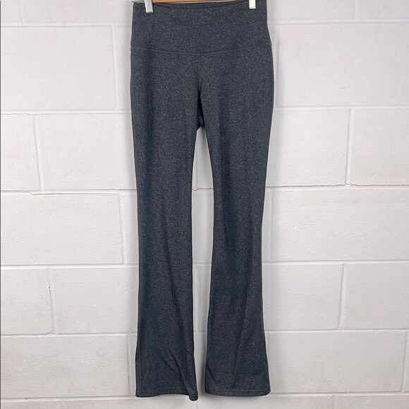 Prana women’s transform bootcut gray heather yoga pull on legging - Picture 1 of 4